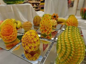 Sculpturi fructe Nunta Bucuresti