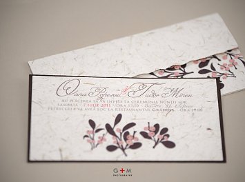 G+M Handmade Paper Nunta Bucuresti
